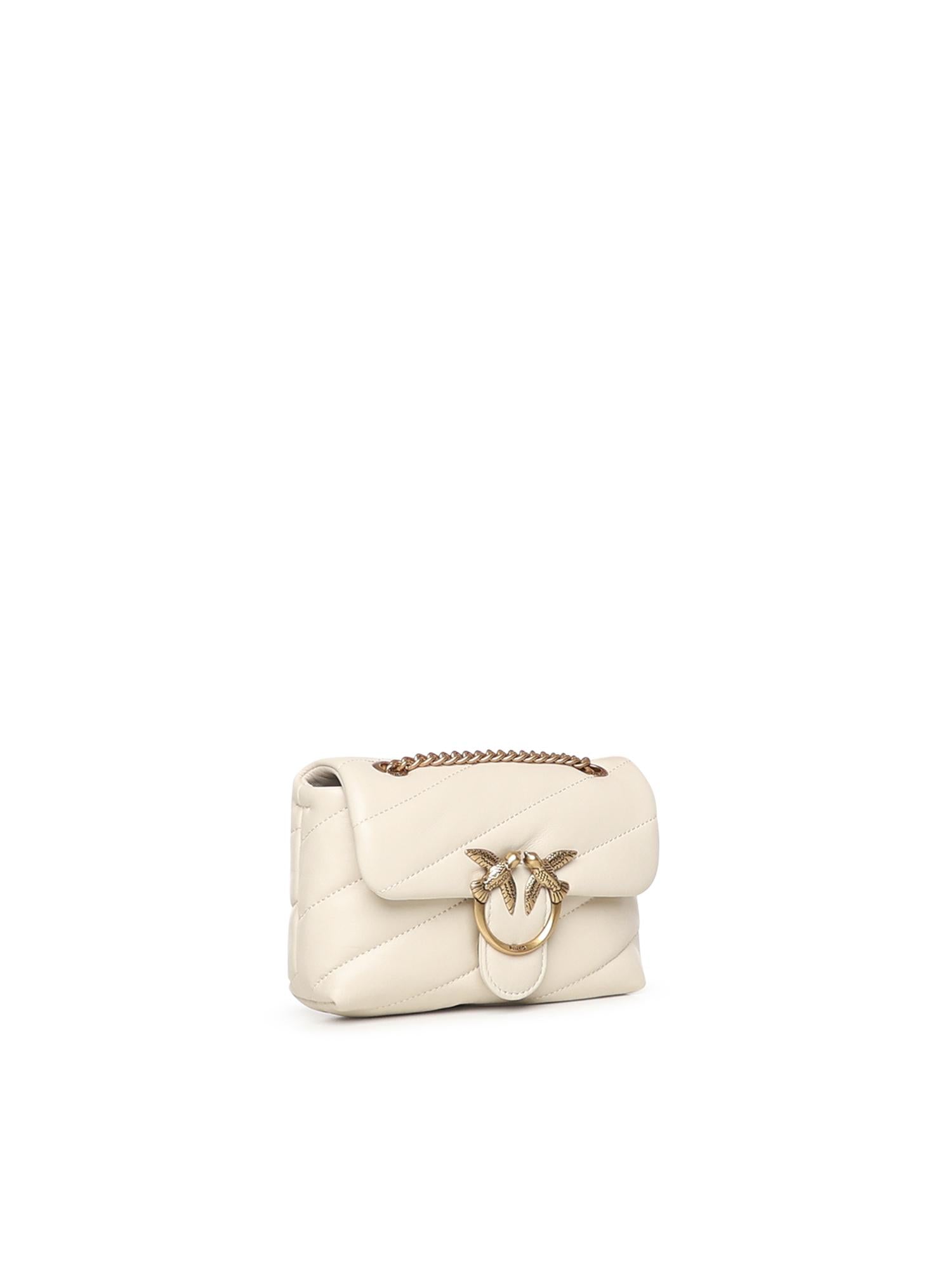Borsa a tracolla piccola Love Bag Puff 100040 A0F2Z14Q PINKO 
