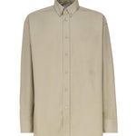 Camicia in cotone con logo sul fianco 8082303 .B7311 BURBERRY 