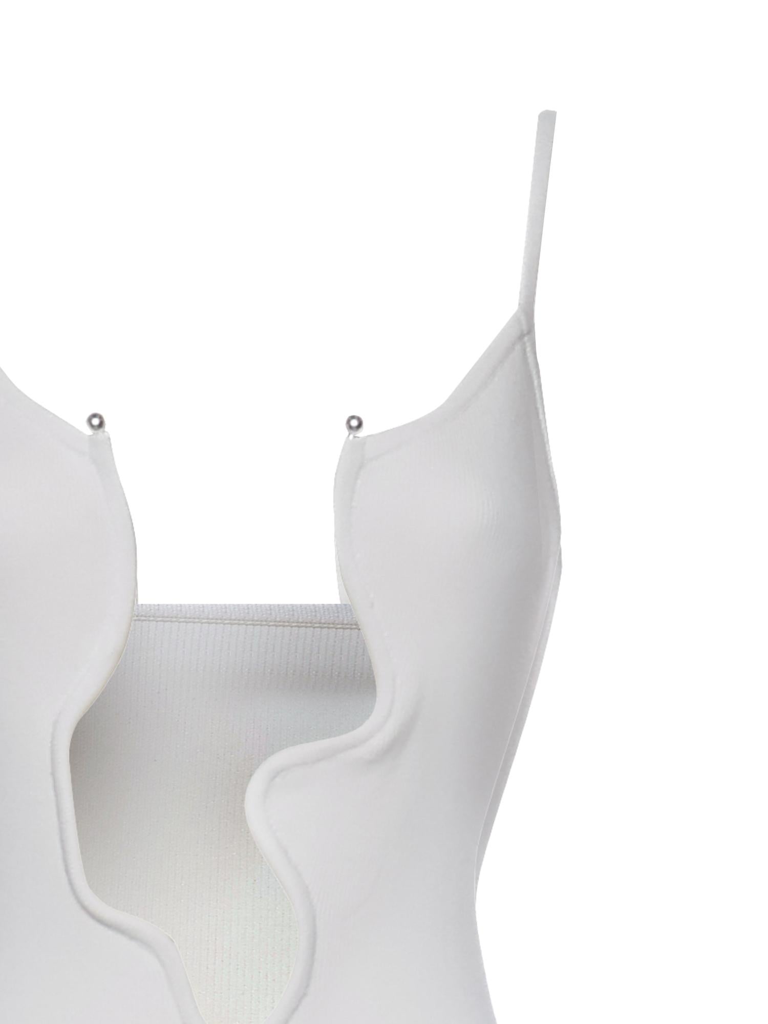 Abito Salacia Wire Sunray 23043198 WHITE CHRISTOPHER ESBER 