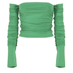 Top drappeggiato T130705A TJV020409 THE ANDAMANE 
