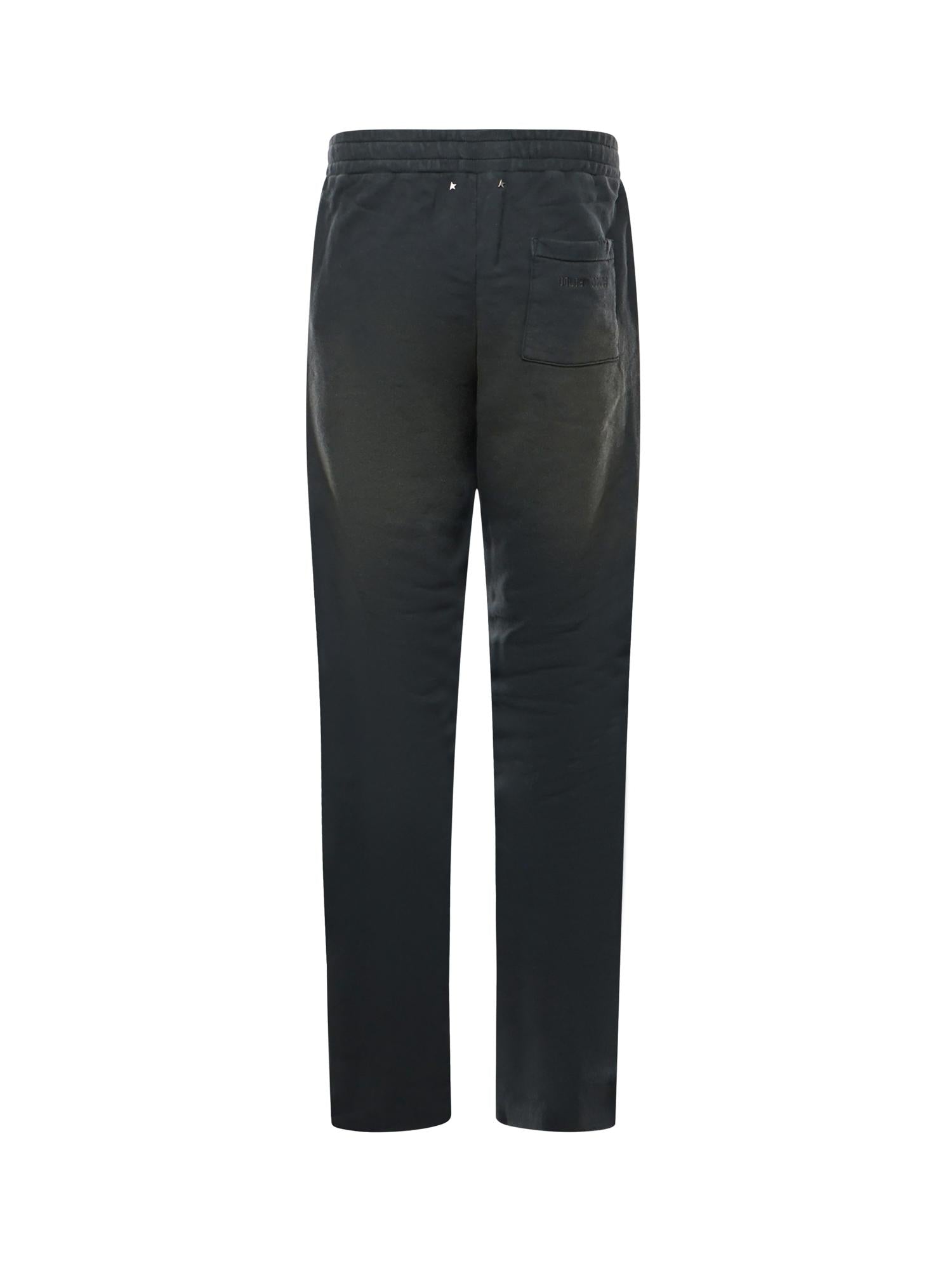 Pantalone jogger in cotone GUP02469 P00214790498 GOLDEN GOOSE 