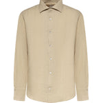 Camicia in lino M75CAMJ12USATES0I139 102 ELEVENTY 