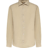 Camicia in lino M75CAMJ12USATES0I139 102 ELEVENTY 