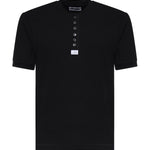 Polo in jersey di cotone a coste MGSS26TT01876 6069 MAGLIANO 
