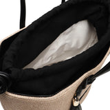 Borsa Tote Inge 73BS8VL01 INGENATURALE/NERO V° 73 