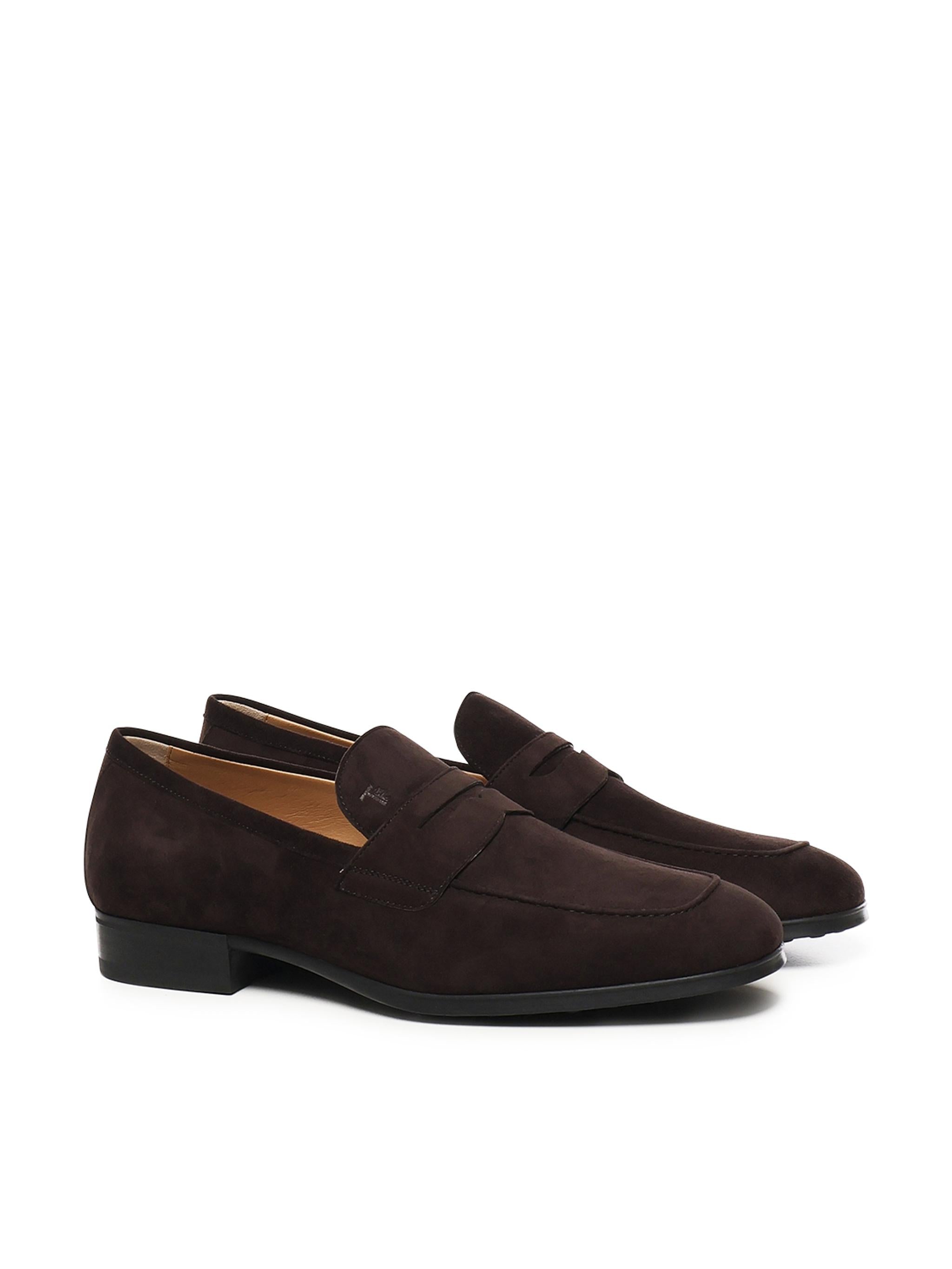 Mocassini in pelle scamosciata XXM35L00640HR0 S800 TOD'S 