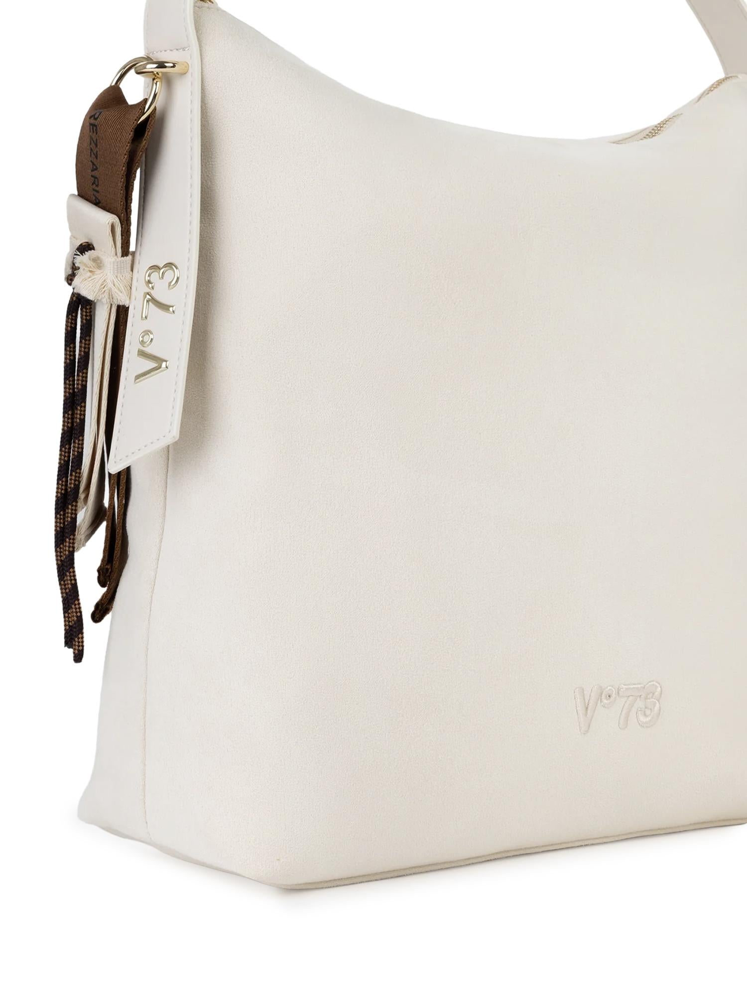 Borsa Danielle con logo 73BS9VA02 DANIELLEOFF WHITE V° 73 