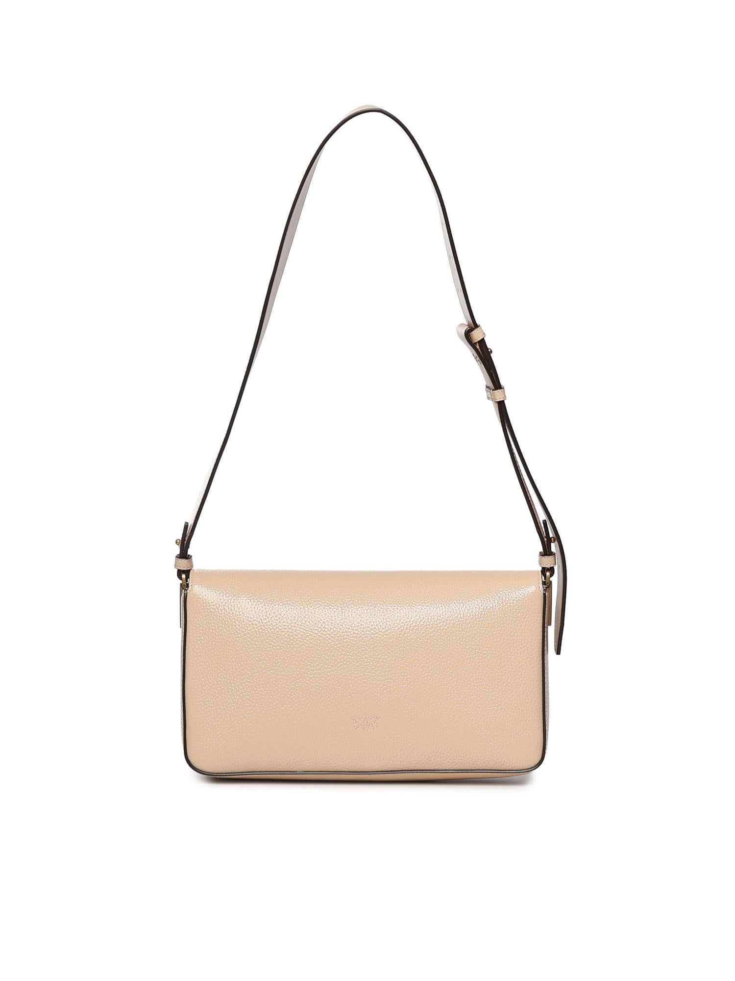 Borsa a spalla media Love Bag One Slouchy in pelle 106243 A2X6A28Q PINKO 