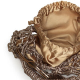 Mini bag in macramè con cristalli 2038260999 BRONZE KURT GEIGER 