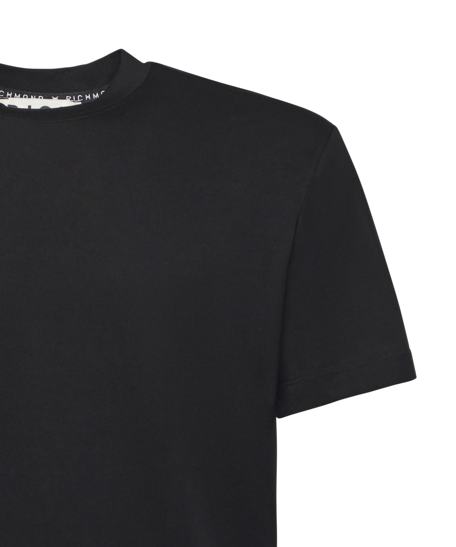 T-shirt Simen in cotone UMA25053TS BLACK RICHMOND X 