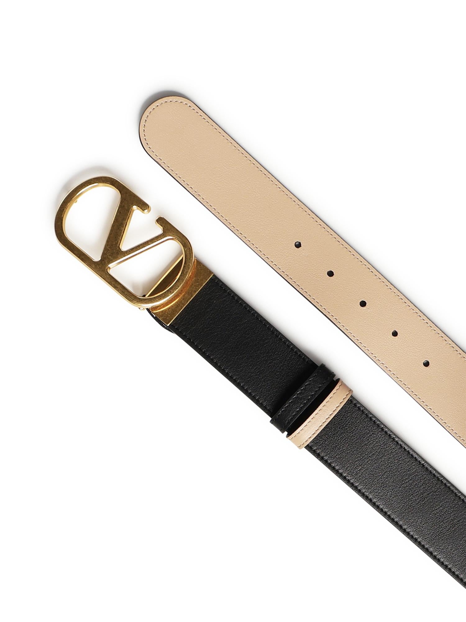 Cintura Vlogo Signature in vitello 8W2T0SQ4 IYRDVW VALENTINO GARAVANI 