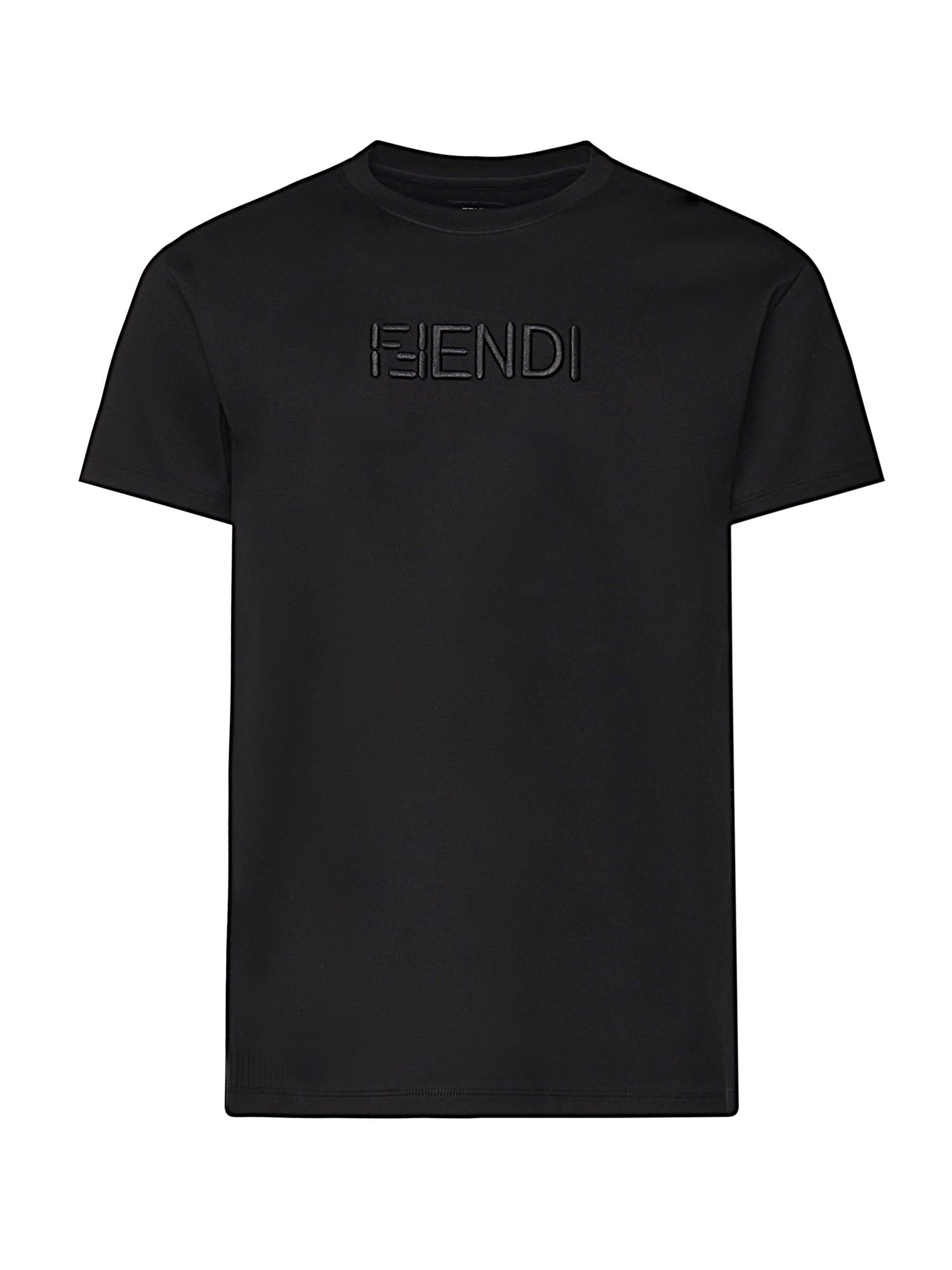 T-shirt in cotone FY1319 AY0GF0QA1 FENDI 
