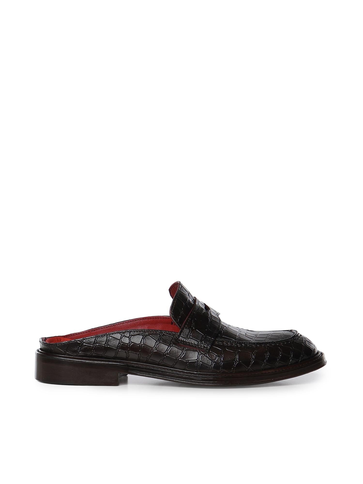 Mules in pelle ELLIS COCCOT.MORO GIULIANO GALIANO 