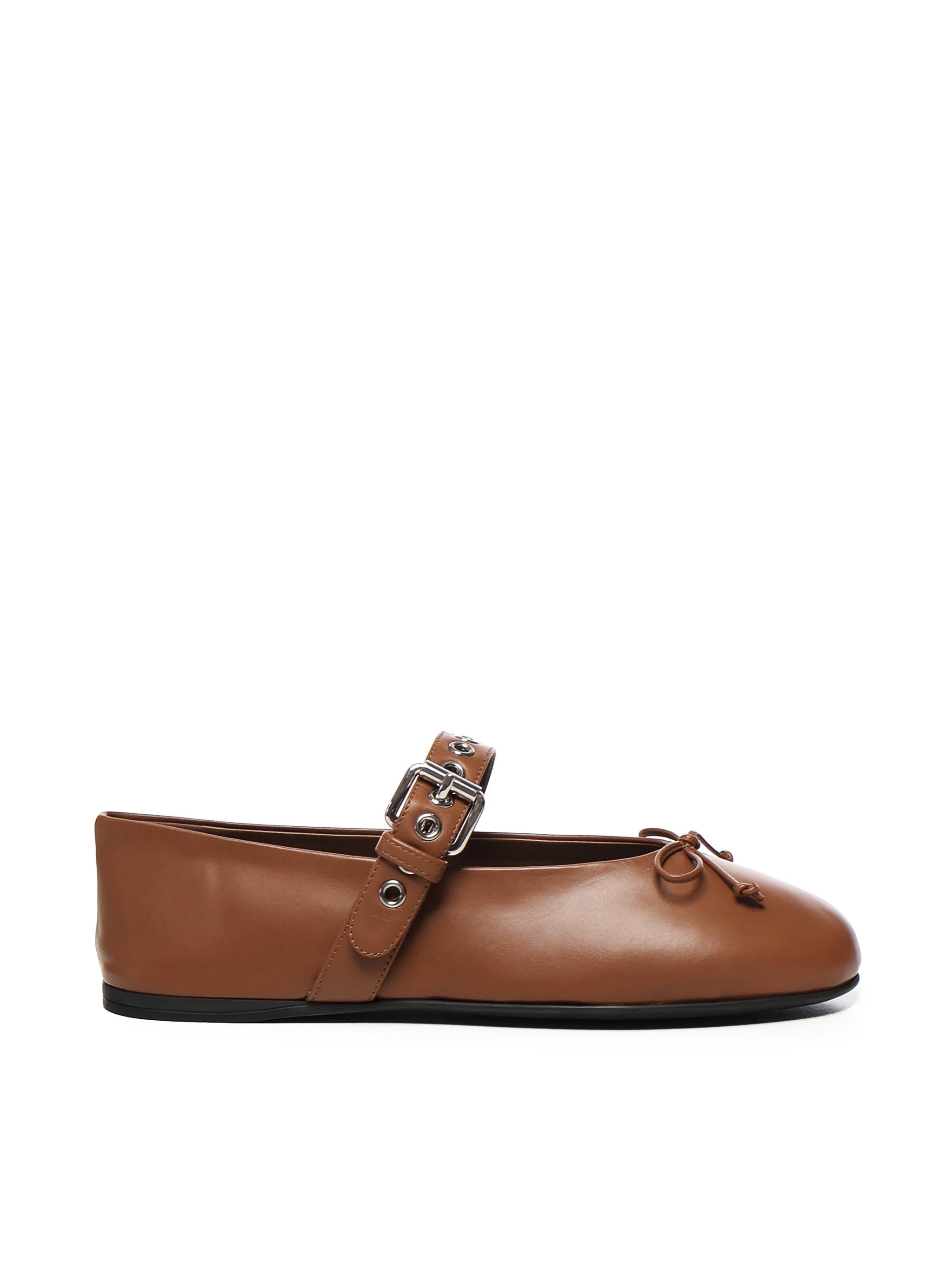 Ballerine in pelle 5F210E 70F0046 MIU MIU 