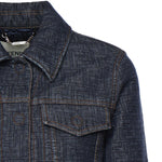 Giacca in denim FF jacquard FLF834 AW82F1UKI FENDI 