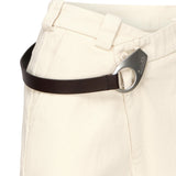 Pantaloni incrociati con cintura 105071 A2JPC21 PINKO 