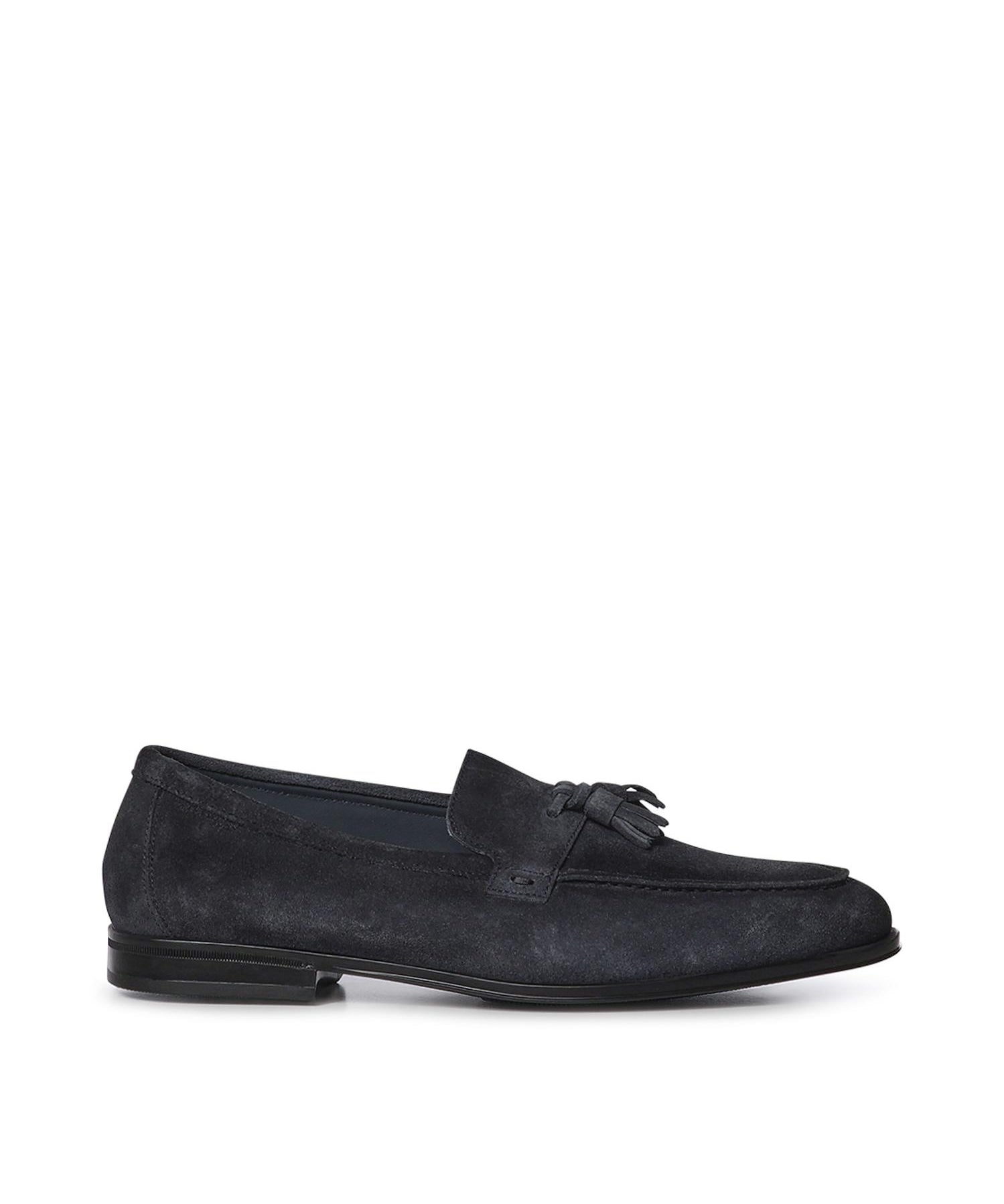 Mocassino con nappine in suede DU3383NOTTUY260 NB15 DOUCAL'S 