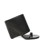 Mules in pelle con zeppa 225SSD037AG0030 9999 COURREGES 