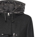 Toggle Coat in panno di lana mélange<BR/> NAW59513430XMY B803 FAY 