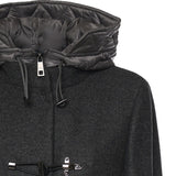 Toggle Coat in panno di lana mélange<BR/> NAW59513430XMY B803 FAY 