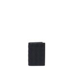 Porta carte Intrecciato in pelle con patta 749417 VCPQ48803 BOTTEGA VENETA 