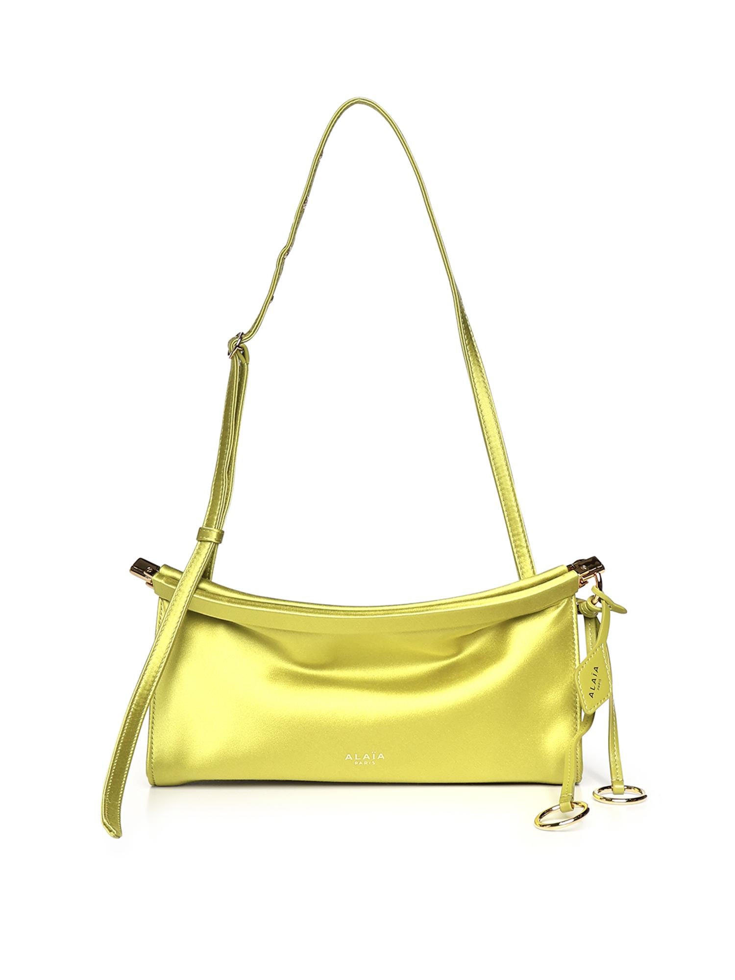 Borsa a spalla Le Click East West piccola in satin AA1S01426A024 244 ALAIA 