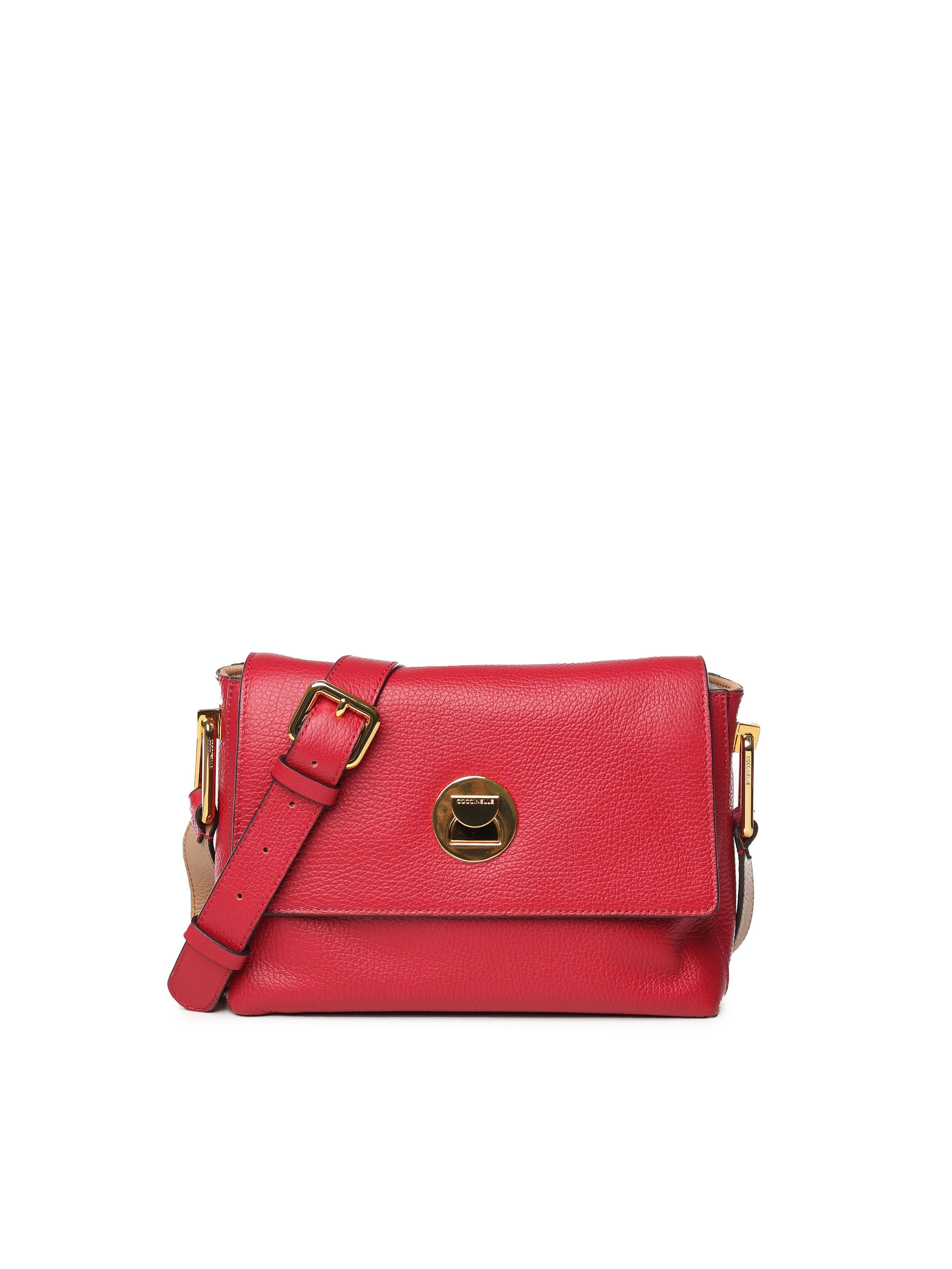 Borsa a tracolla in pelle E1MD0120721 318 COCCINELLE 