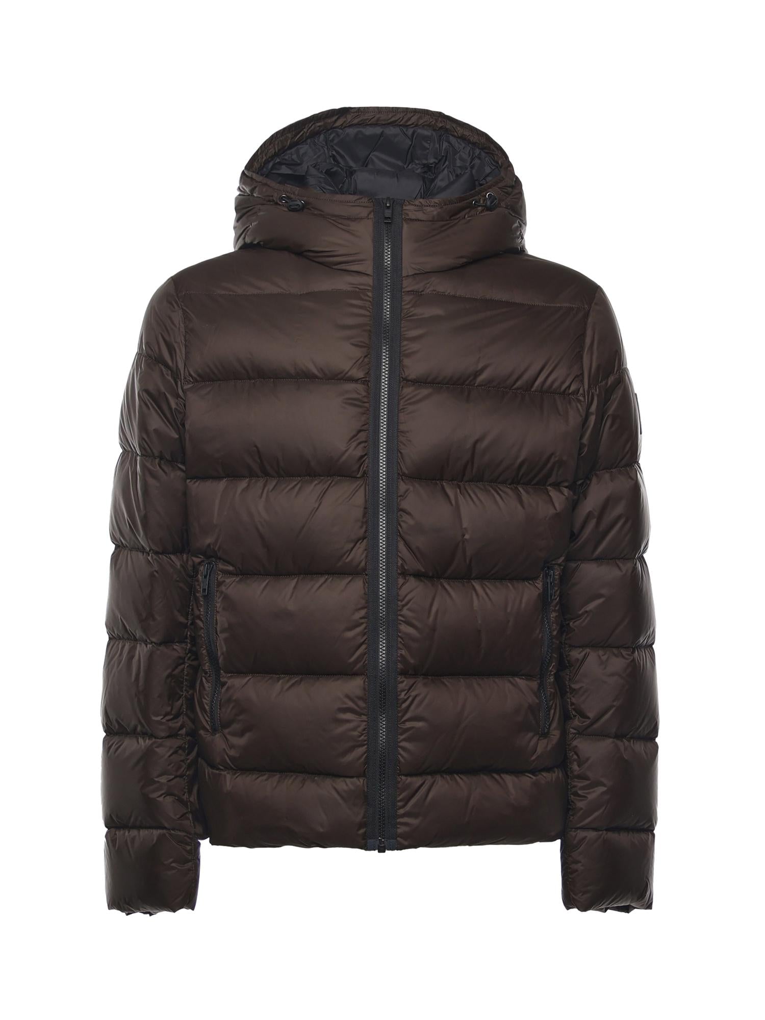 Piumino double front in popeline calandrato NAM32510620XMH S808 FAY 