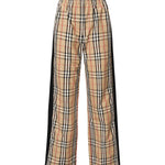 Pantaloni in cotone Check 8111874 A7028 BURBERRY 