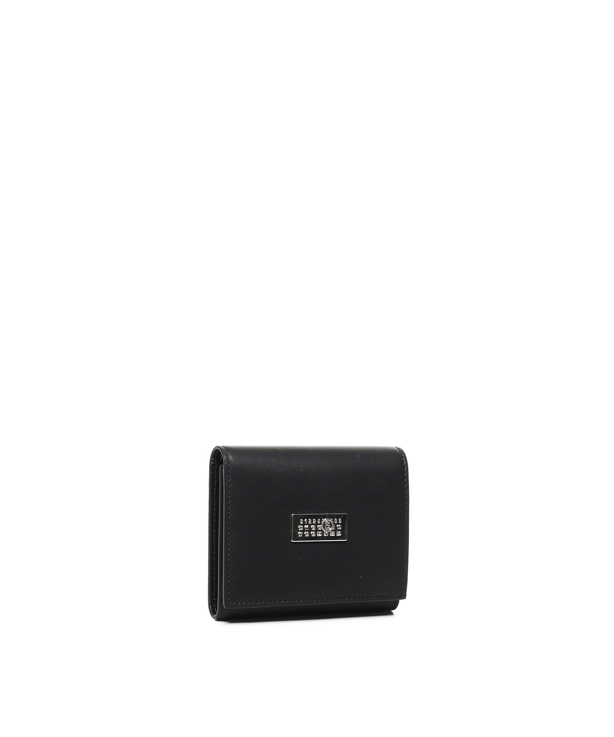 Portafoglio bi-fold con logo SA6UI0030 P8332T8013 MM6 Maison Margiela 