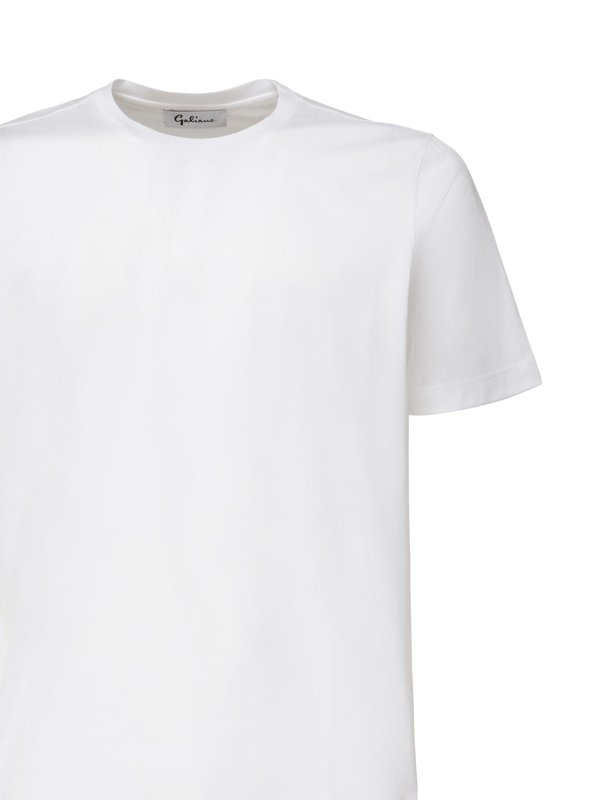 T-shirt in puro cotone 60133 74002001 GALIANO 
