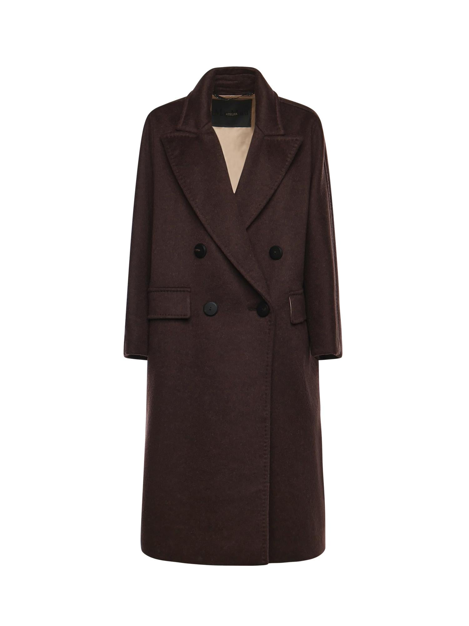 Cappotto in cashmere alpaca e lana<BR/> 2521016105600 001 MAX MARA 