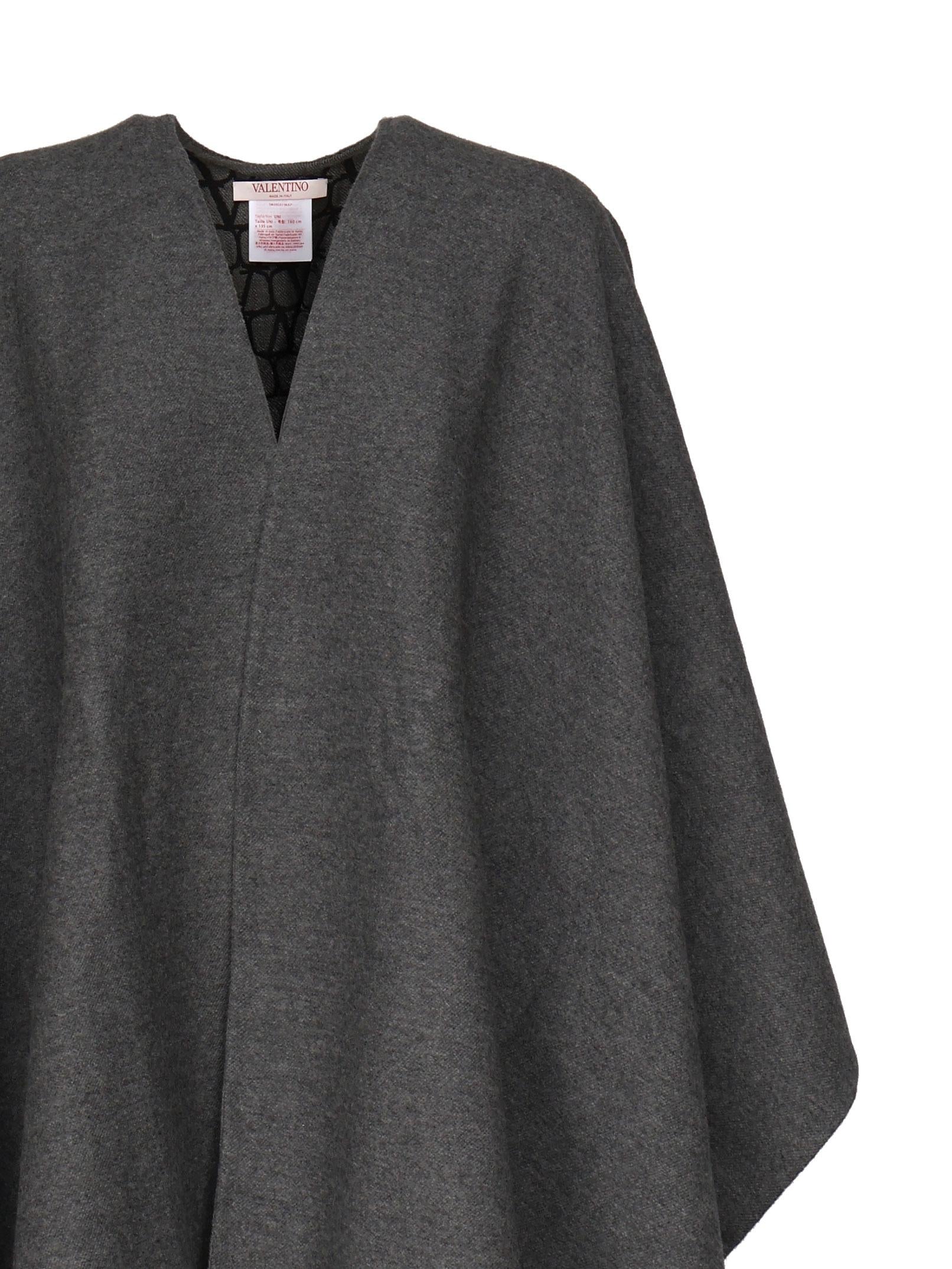 Poncho Vlogo Signature 5W2EG019 KKPKUH VALENTINO GARAVANI 