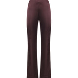 Pantaloni svasati in satin 106434 A361R57 PINKO 