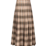 Gonna plissettata con Burberry Check 8099551 C1465 BURBERRY 