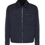 Blouson in gabardine con logo FW1393 AUVIF0PTH FENDI 