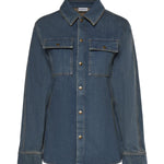 Camicia Dakota in denim 8118497 A1322 BURBERRY 