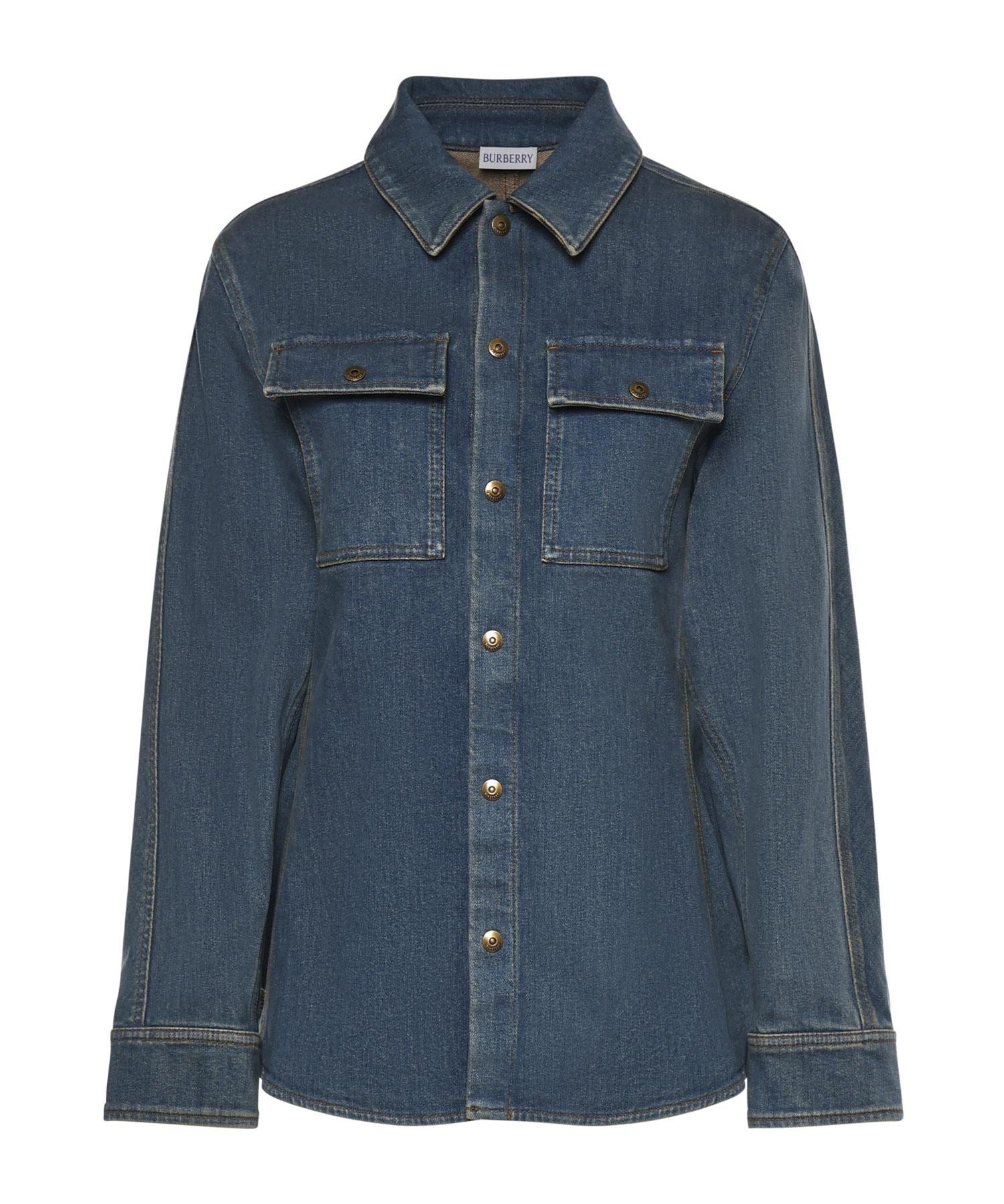 Camicia Dakota in denim 8118497 A1322 BURBERRY 