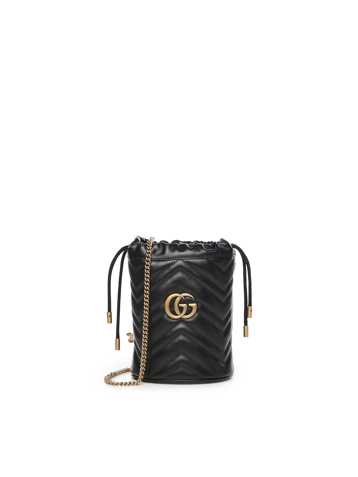 Borsa a secchiello GG Marmont 575163 DTDRT1000 GUCCI 