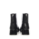 Stivaletti Rose Back in vernice A54308 NERO CARMENS 