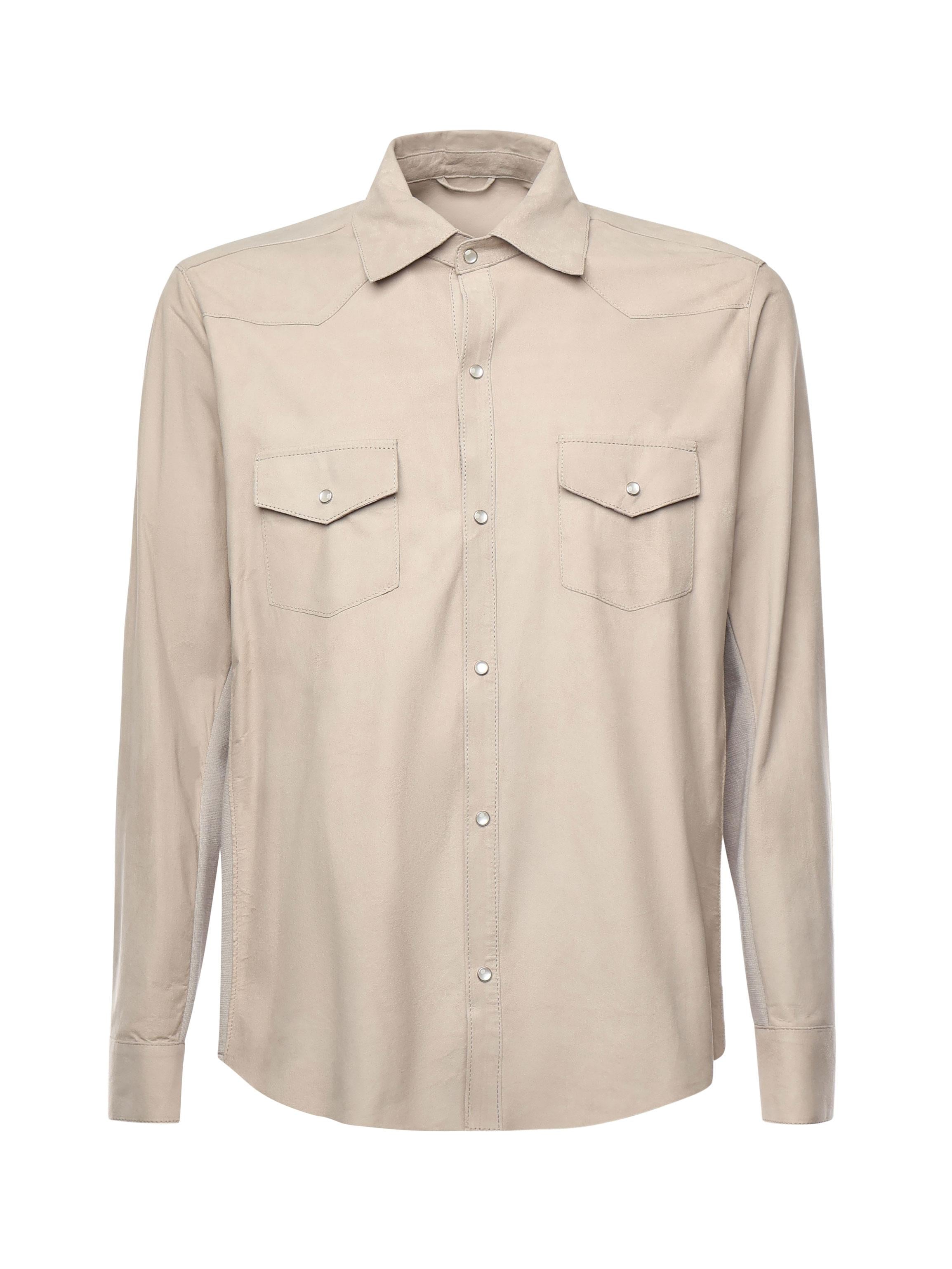 Camicia in pelle K75GBTK32PEL0K037 03-03 ELEVENTY 