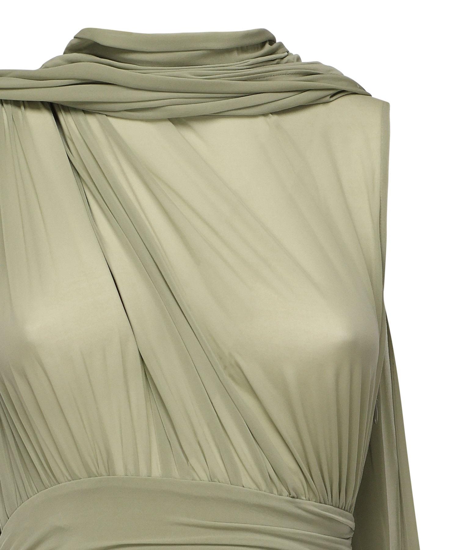Abito midi drappeggiato 1887250000023  MAGDA BUTRYM 