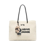 Borsa shopping Ski Lounge<BR/> 73BS9A501 SKI LOUNGEECRU/NERO V° 73 