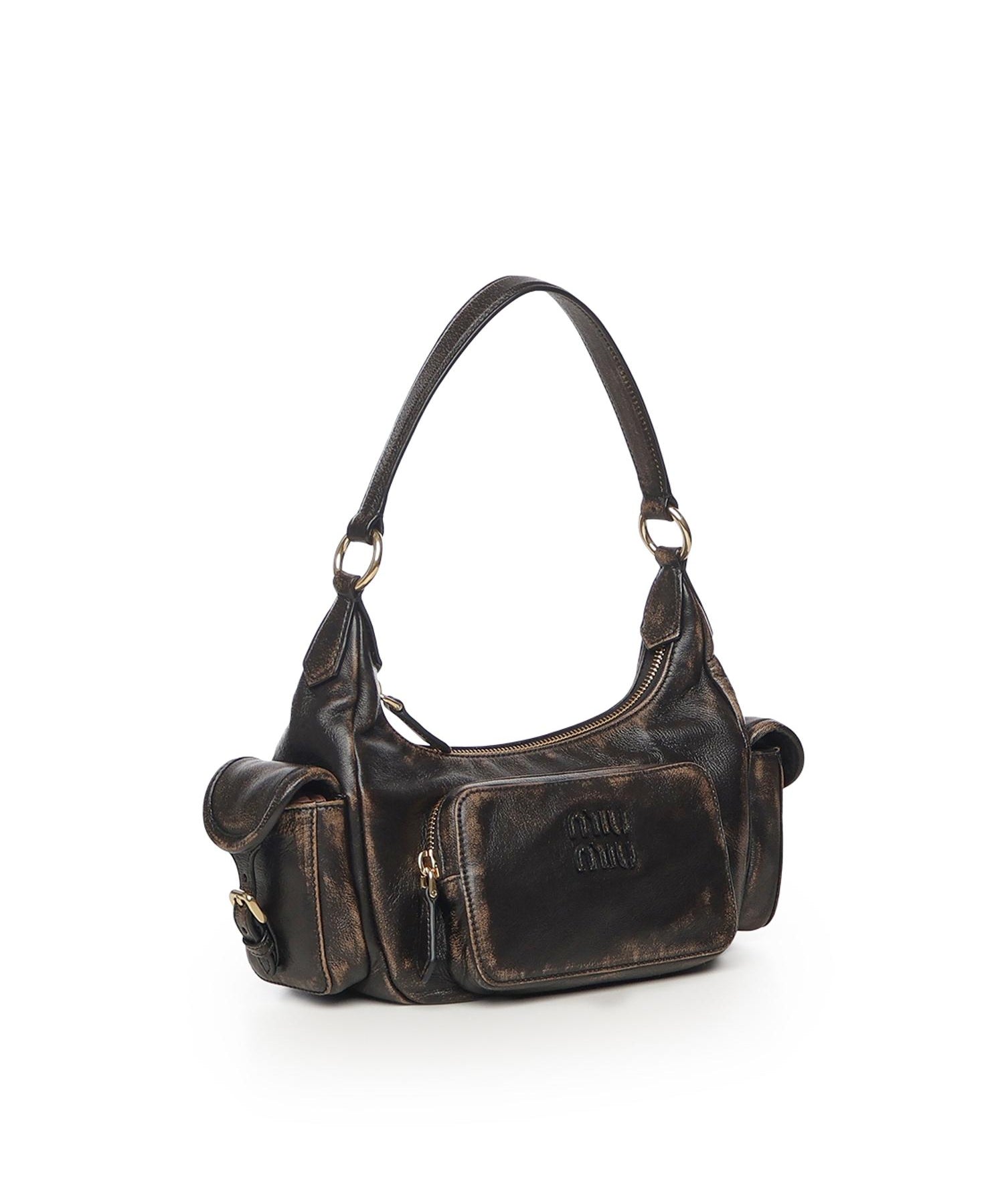 Borsa pocket in nappa 5BC188 AF8TF0201 MIU MIU 