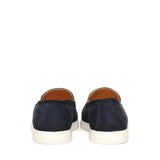 Mocassini Luxe in camoscio LUXE CAMOSCIOBLU GIULIANO GALIANO 