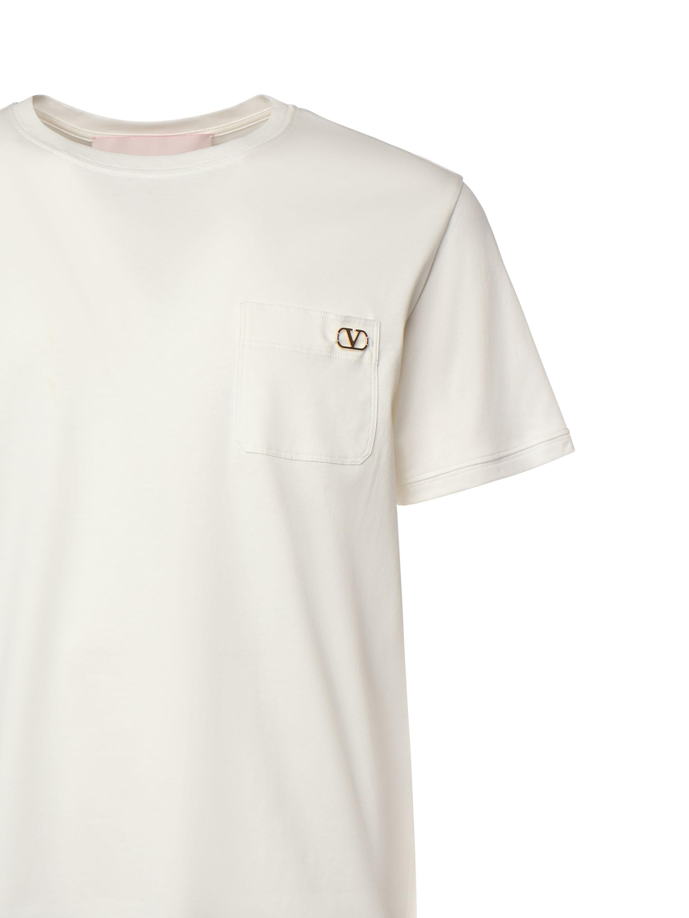 T-shirt con logo 6V3MG16X AQ50BO VALENTINO GARAVANI 