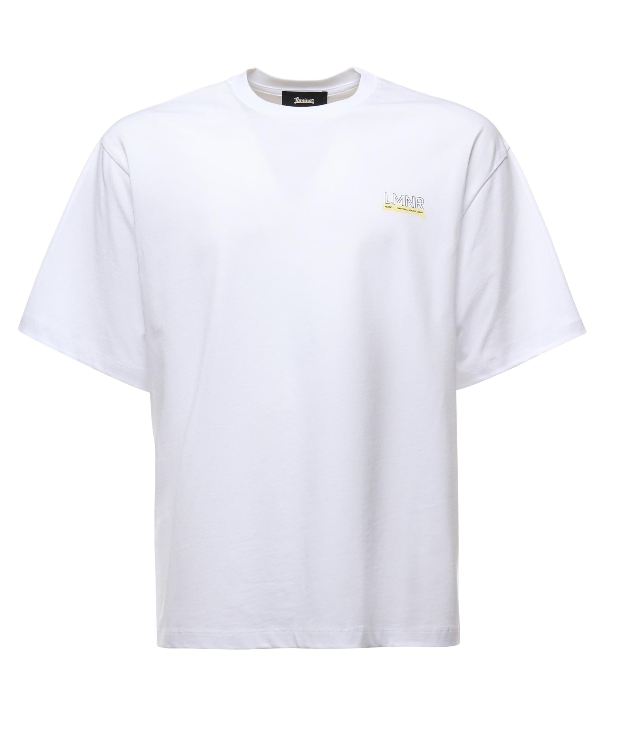 T-shirt in jersey con stampa JG00060U52000 1000 HERNO 