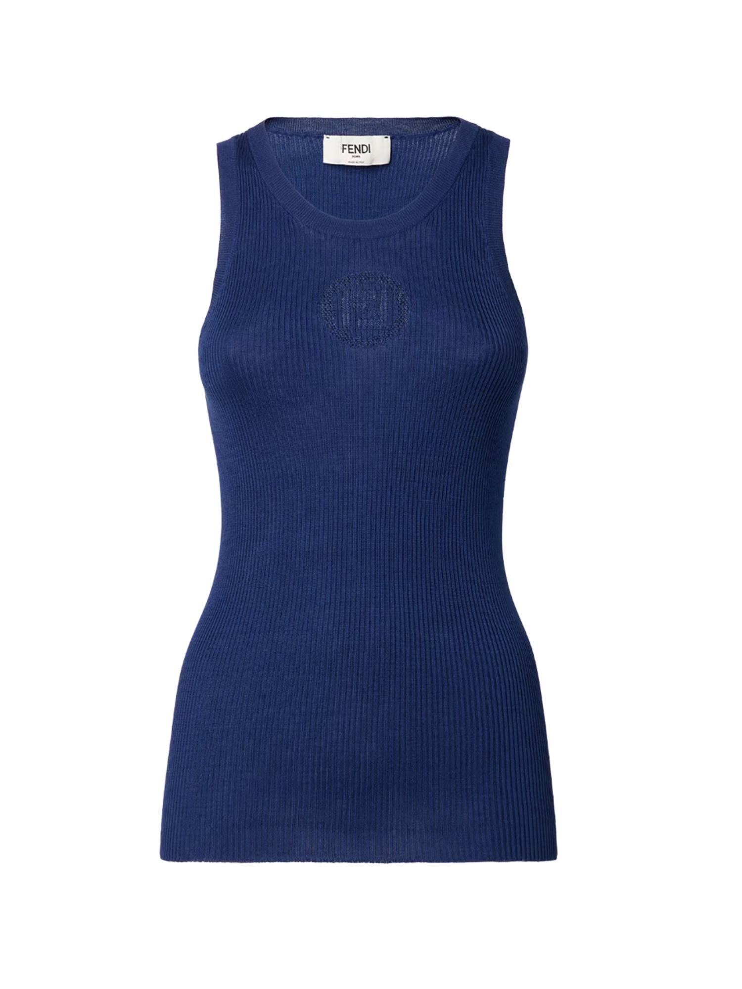 Canotta in cotone con logo FZXF34 AYBXF1WX7 FENDI 