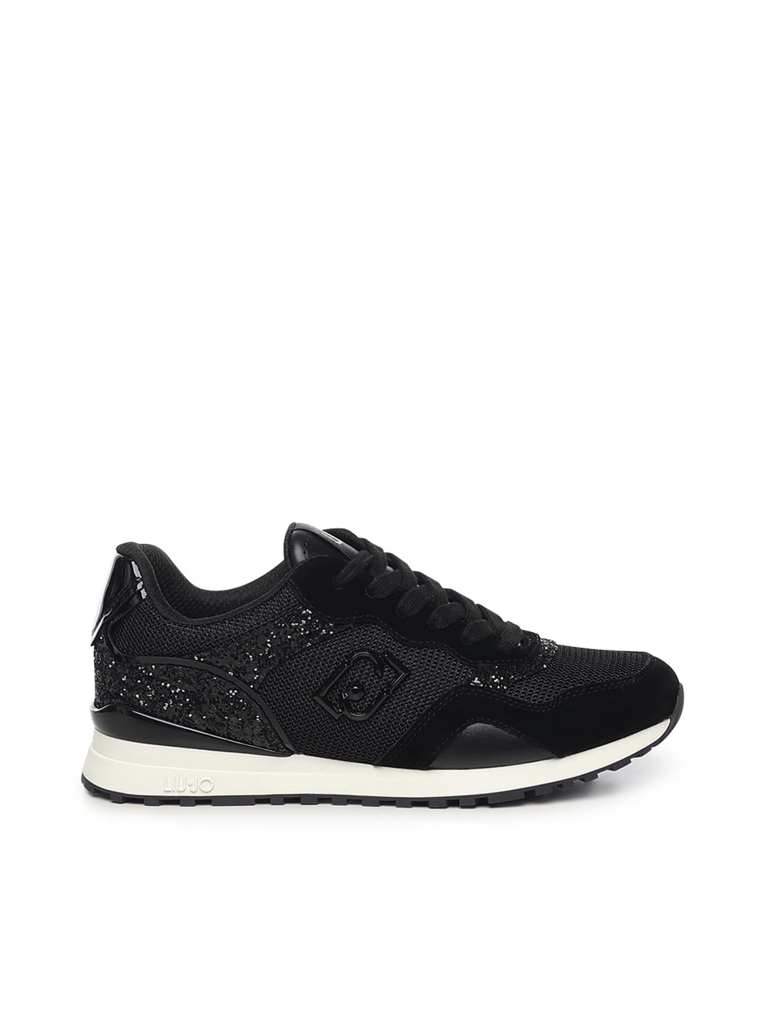 Sneakers glitter e mesh BF5015TX493 22222 LIU JO 