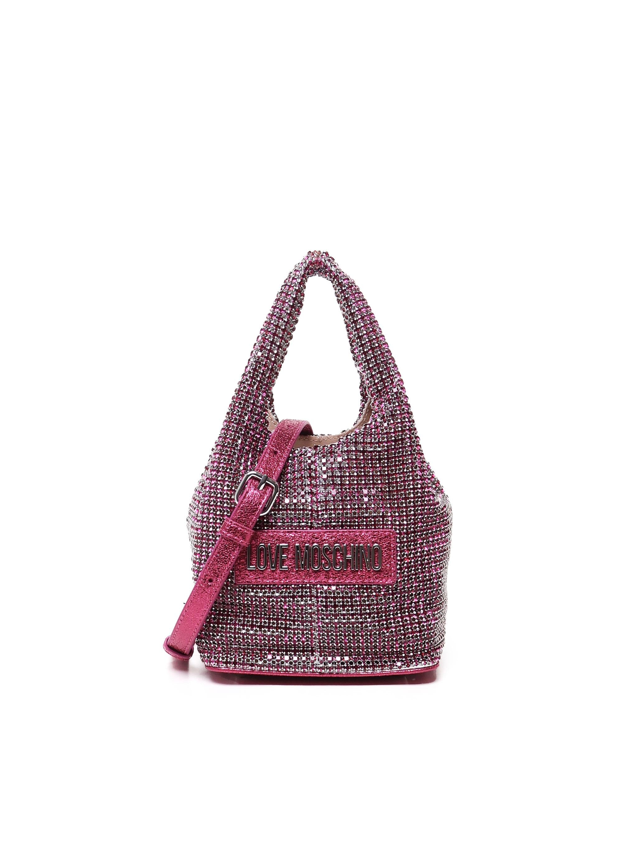 Mini bag con strass Sparkling JC4044PP1LLP1 62A LOVE MOSCHINO 